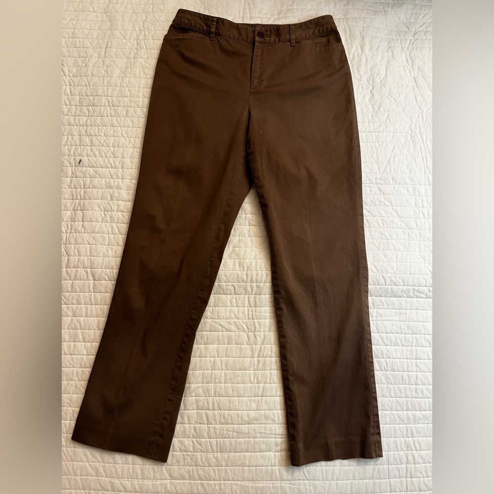 Lauren Ralph Lauren brown pants